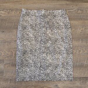 BANANA REPUBLIC | Pencil Skirt Patterned | Sz. 0